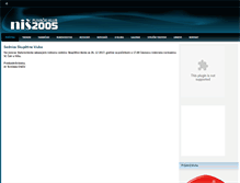 Tablet Screenshot of pknis2005.org.rs
